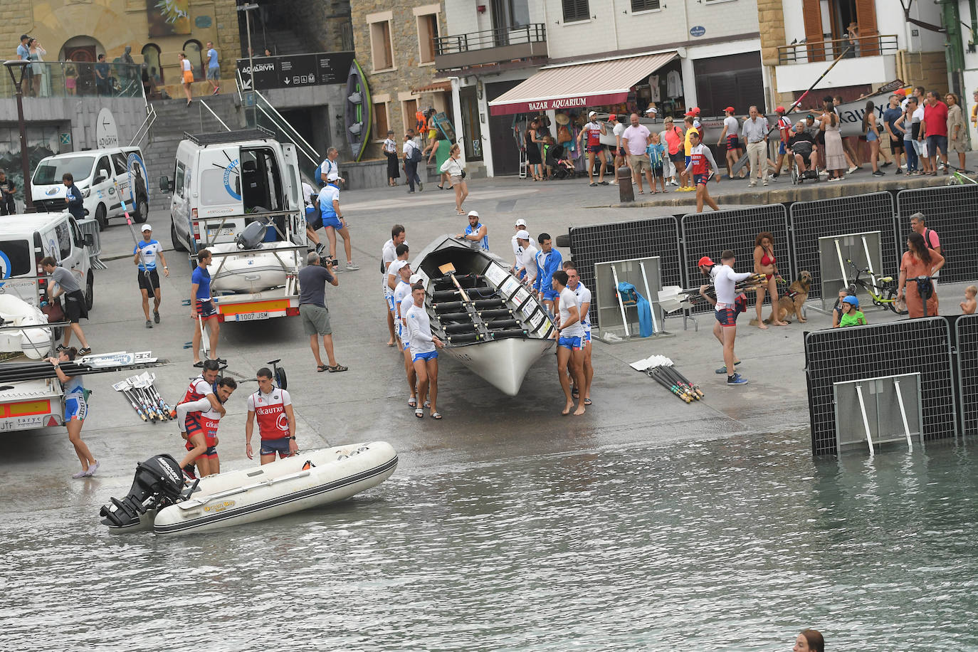Fotos: Imágenes del entrenamiento previo a la clasificación de la Bandera de La Concha