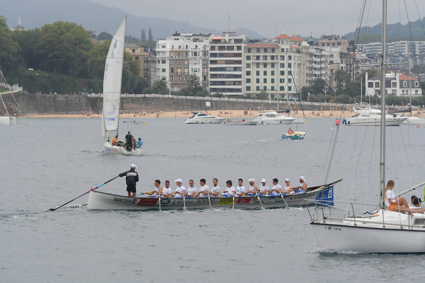 Fotos: Imágenes del entrenamiento previo a la clasificación de la Bandera de La Concha