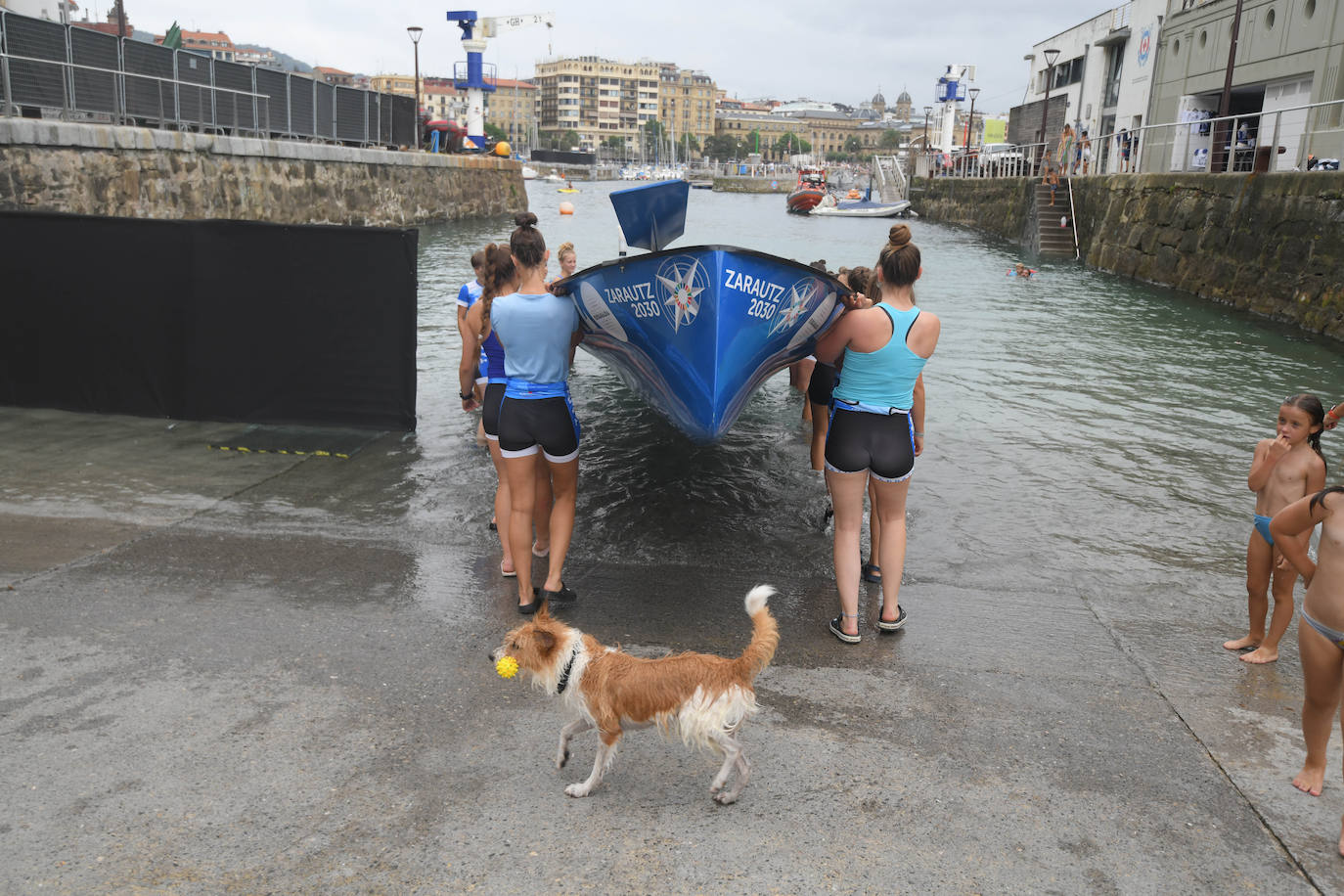 Fotos: Imágenes del entrenamiento previo a la clasificación de la Bandera de La Concha