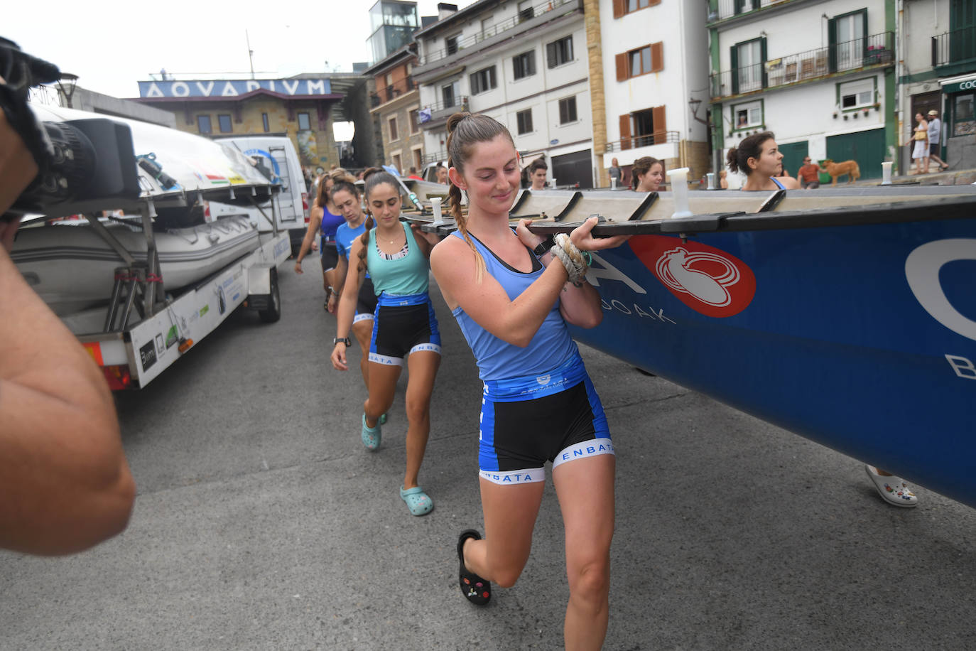 Fotos: Imágenes del entrenamiento previo a la clasificación de la Bandera de La Concha
