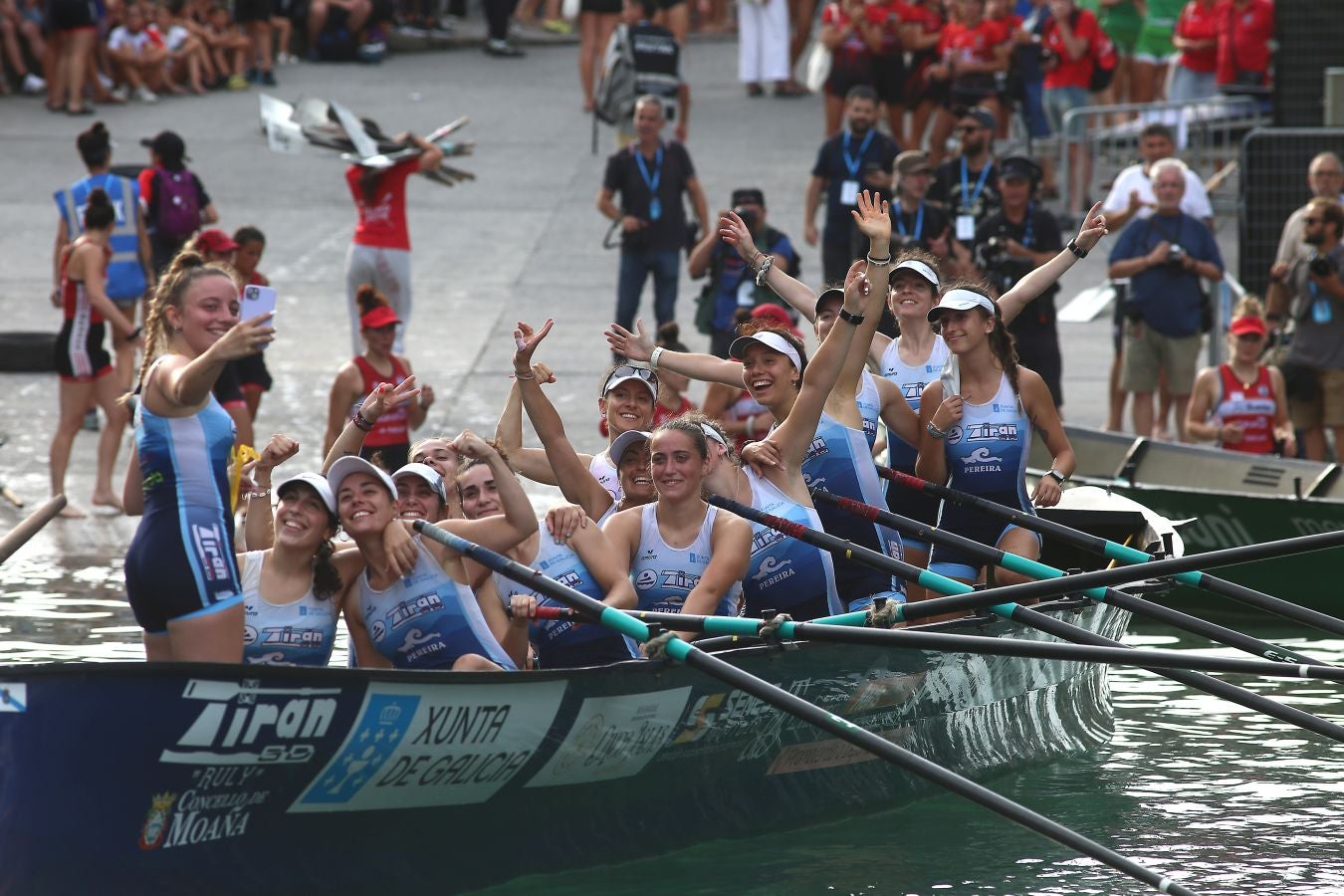 Fotos: Clasificatoria femenina de La Bandera de La Concha