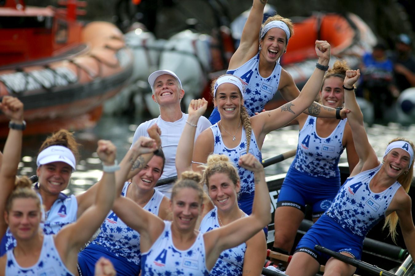 Fotos: Clasificatoria femenina de La Bandera de La Concha