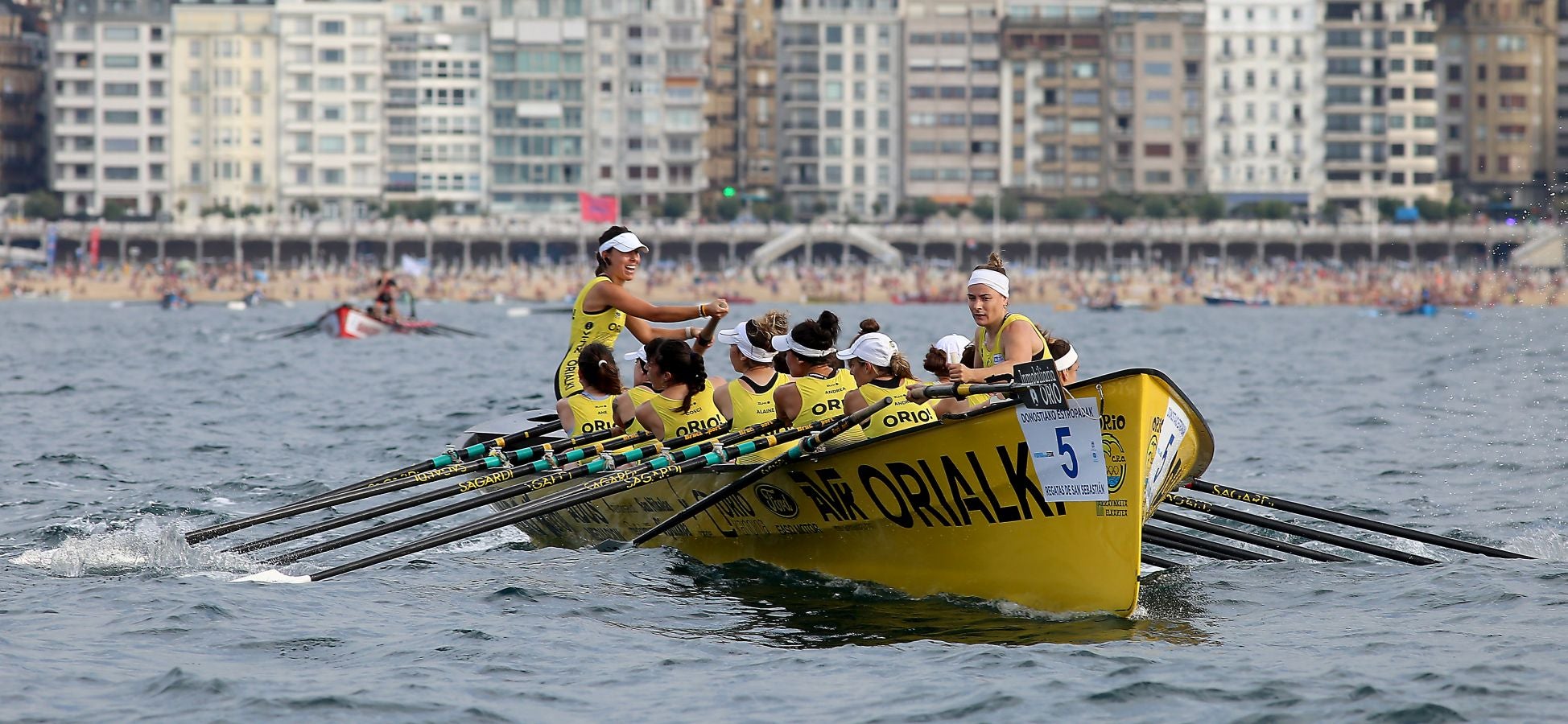 Fotos: Clasificatoria femenina de La Bandera de La Concha