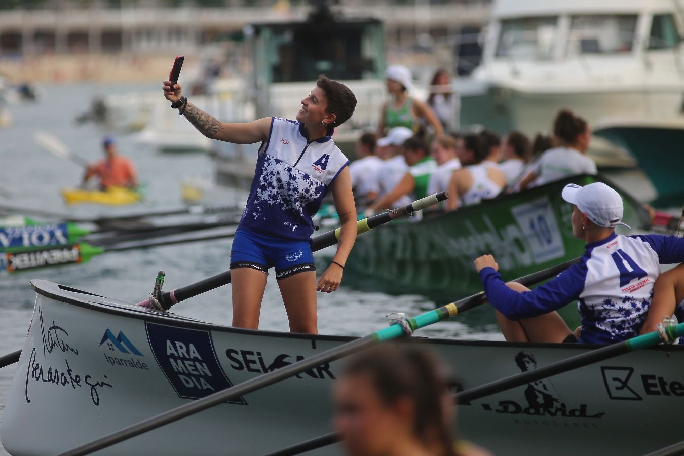 Fotos: Clasificatoria femenina de La Bandera de La Concha