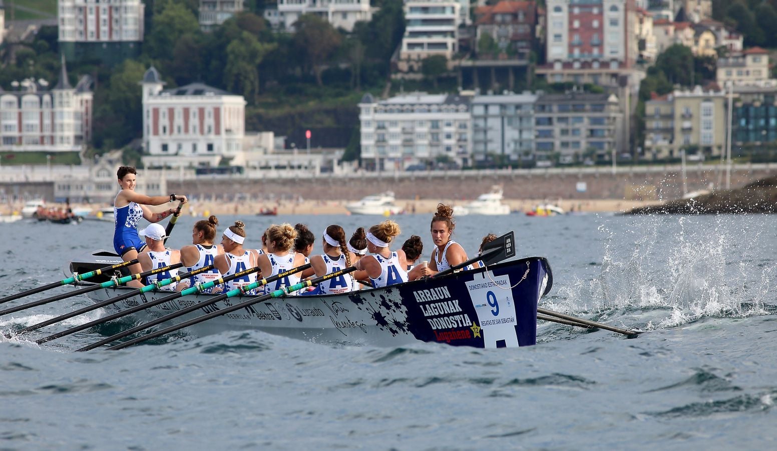 Fotos: Clasificatoria femenina de La Bandera de La Concha