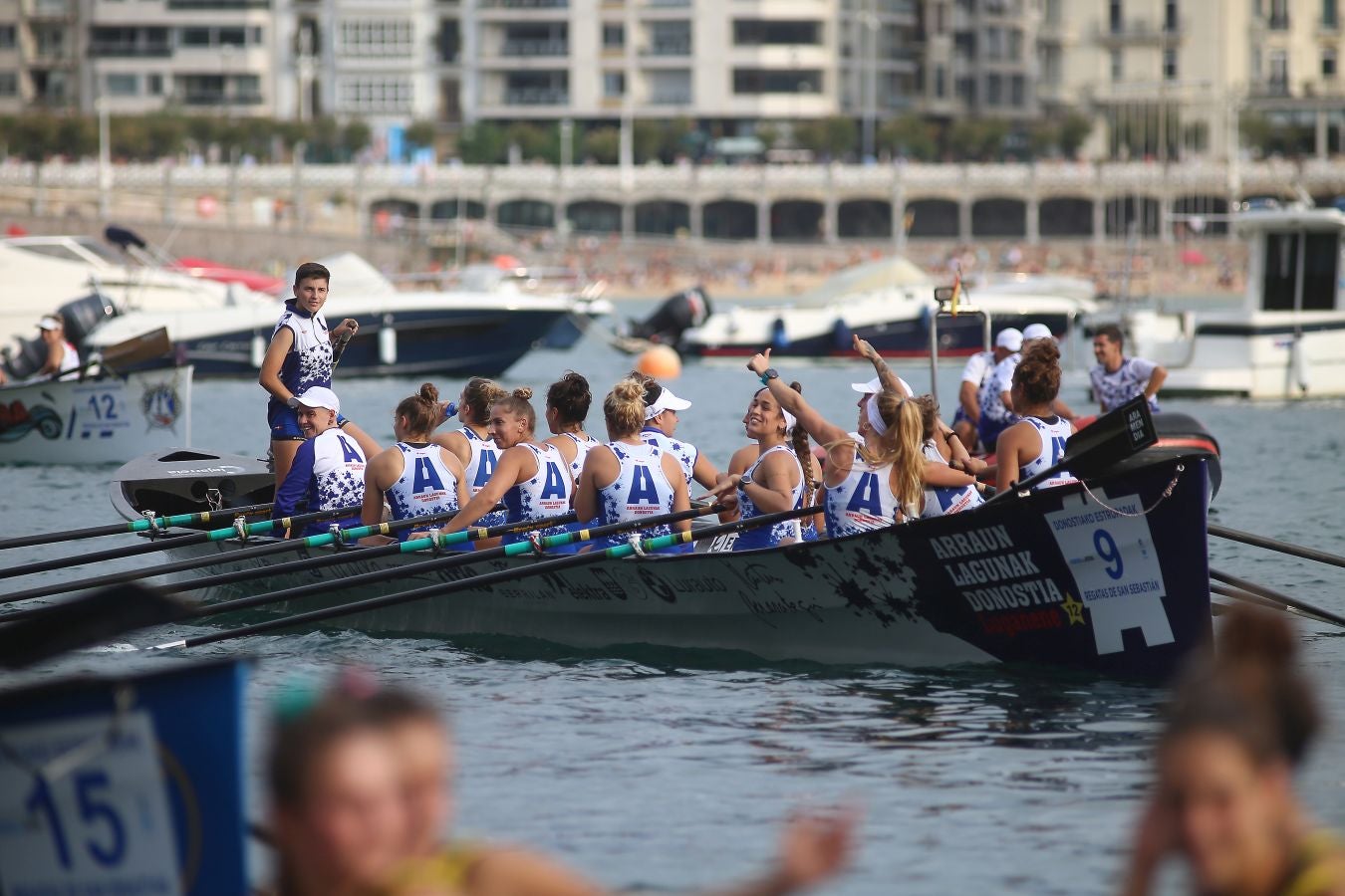 Fotos: Clasificatoria femenina de La Bandera de La Concha