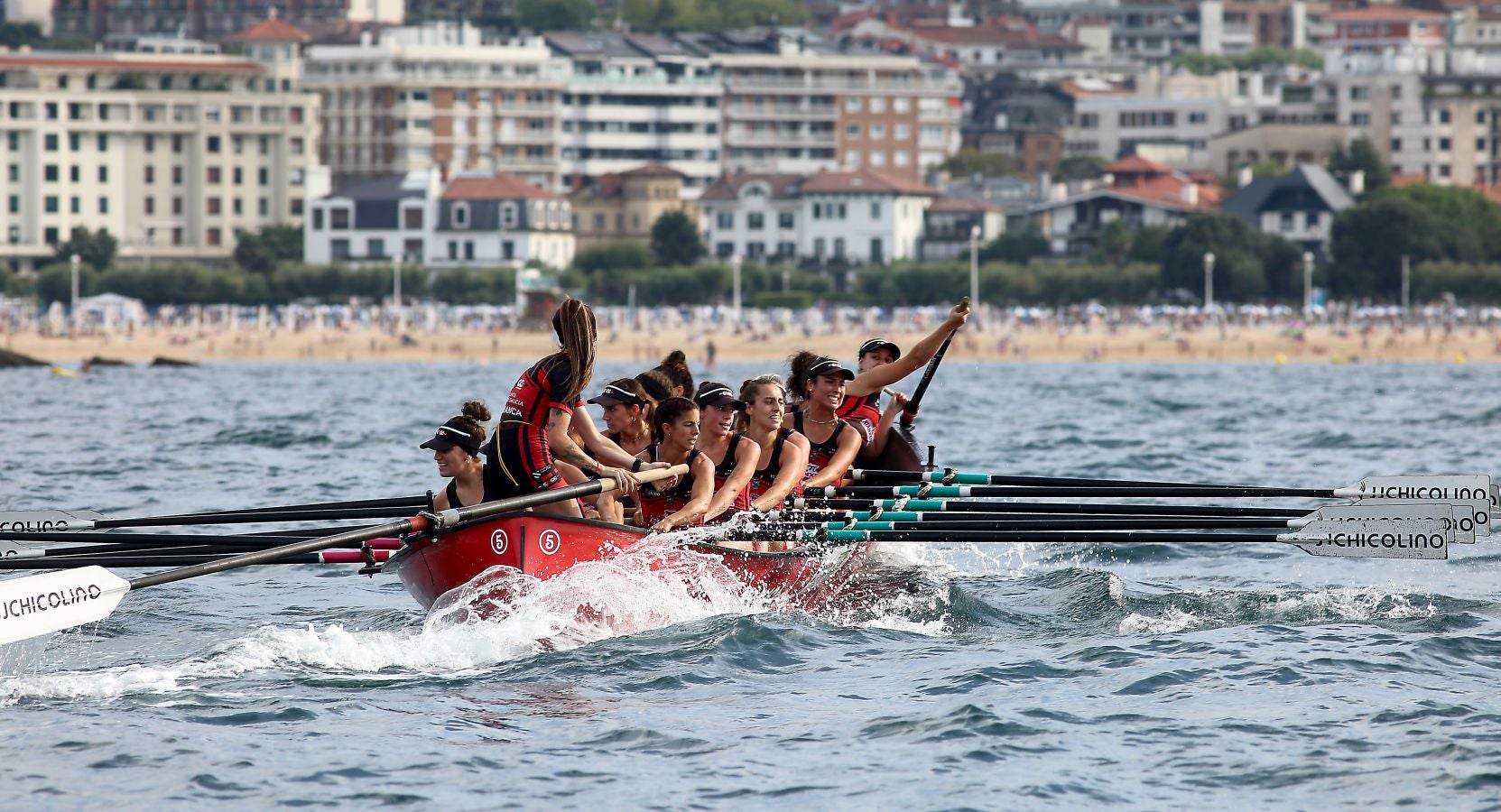 Fotos: Clasificatoria femenina de La Bandera de La Concha