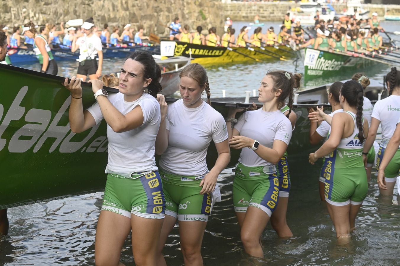 Fotos: Clasificatoria femenina de La Bandera de La Concha