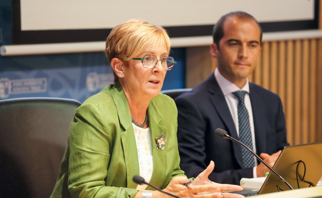 La consejera de Desarrollo Económico, Arantxa Tapia.