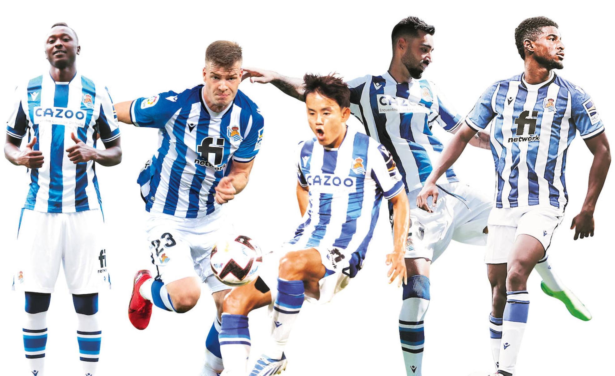 Sadiq, Sorloth, Kubo, Brais Méndez y Cho, los fichajes de la Real Sociedad.