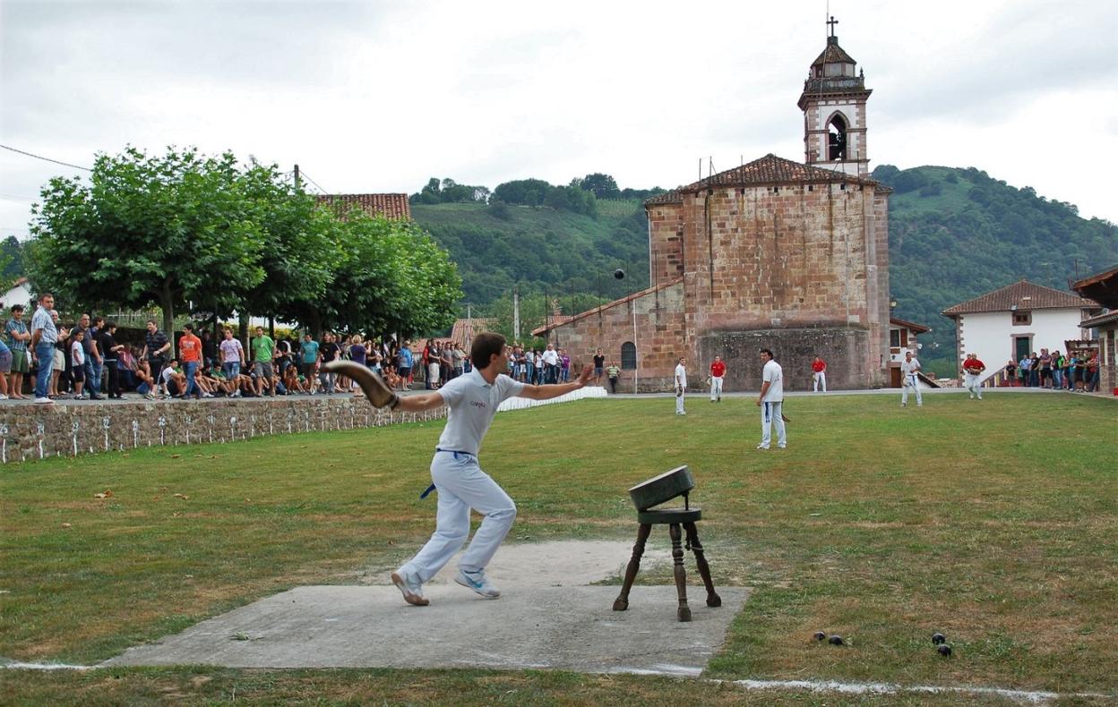 La Plaza de Arraioz acogerá e partido de Laxoa del sábado por la tarde. 