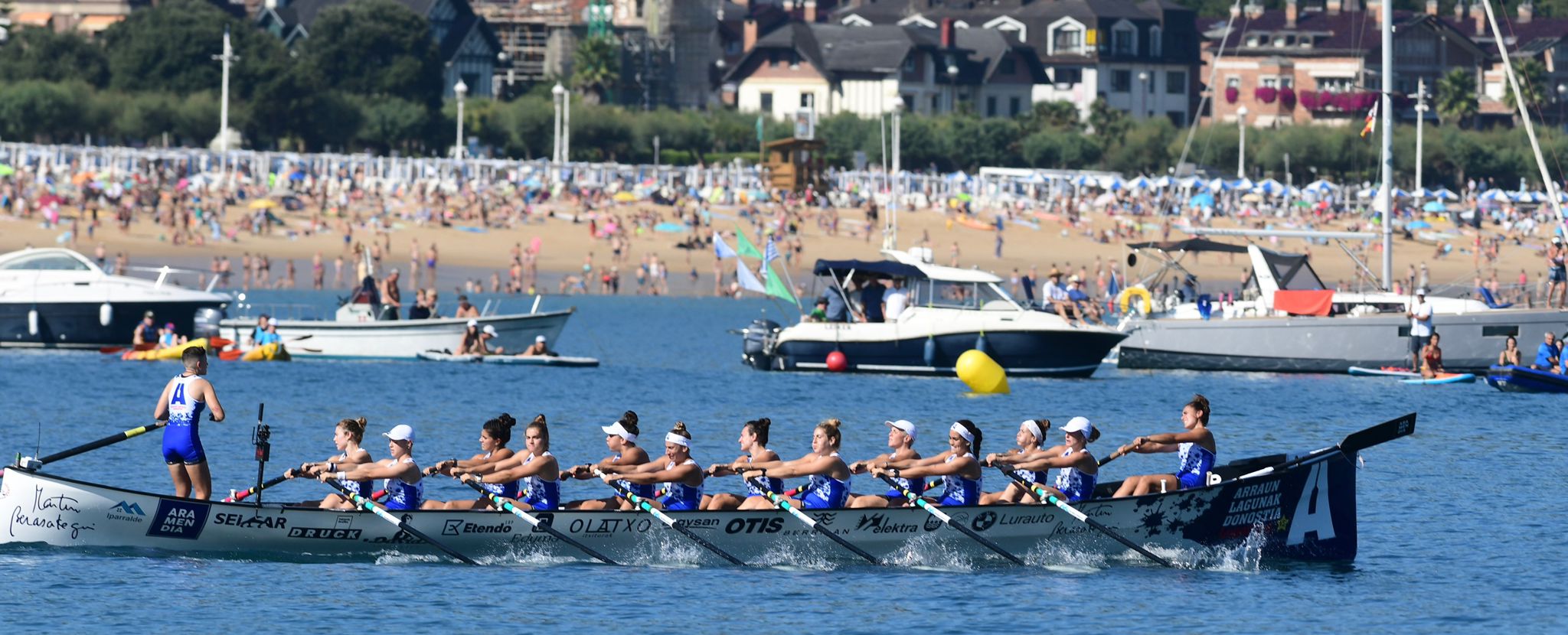Fotos: Las mejores imágenes de la Bandera de La Concha femenina