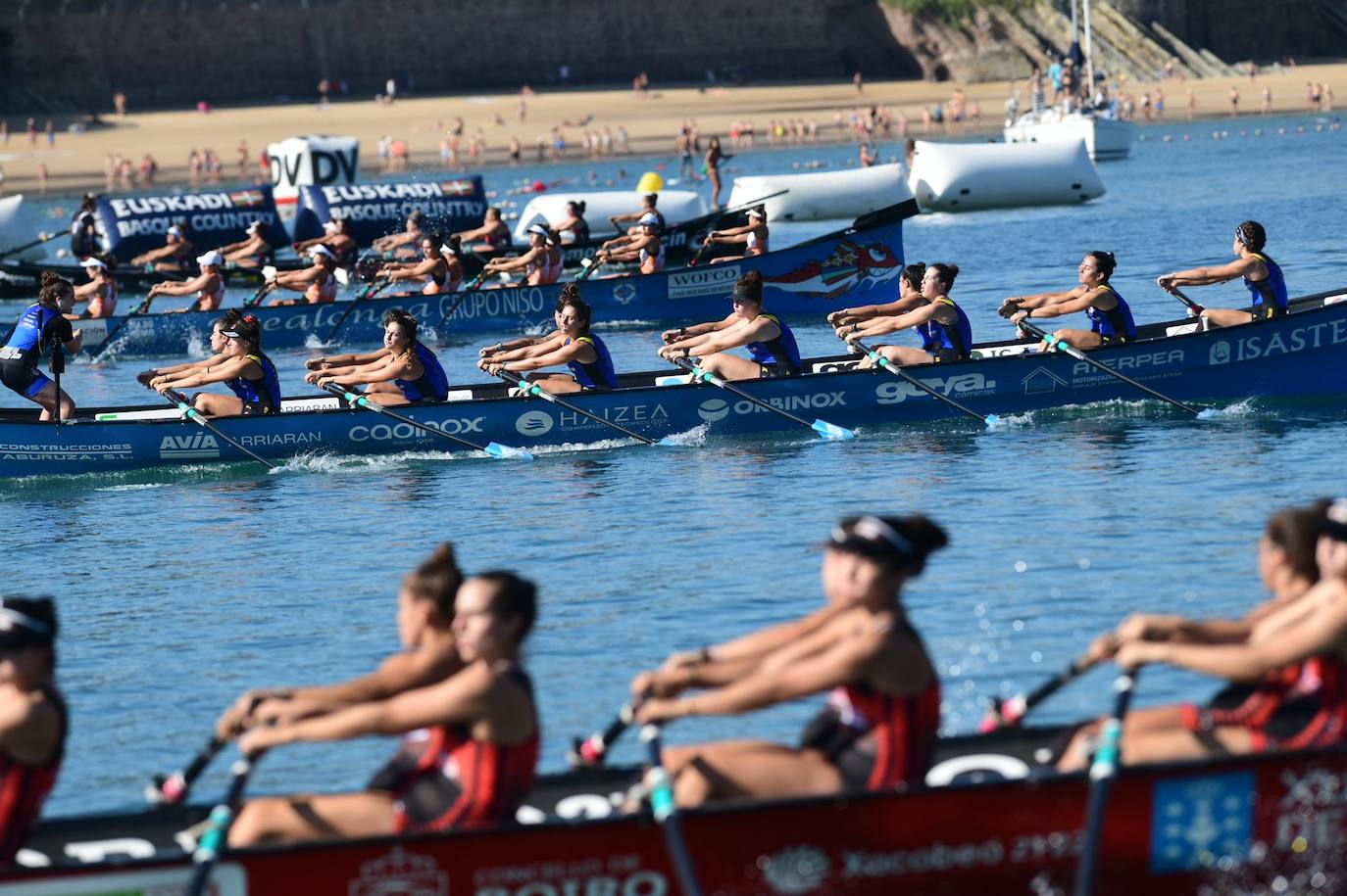 Fotos: Las mejores imágenes de la Bandera de La Concha femenina