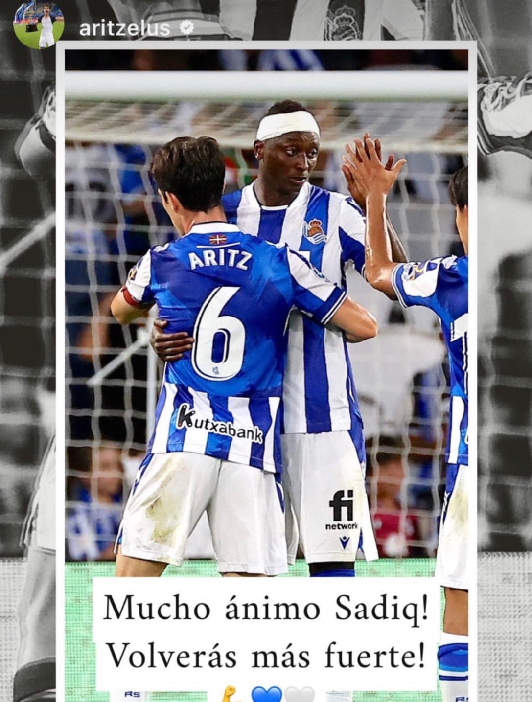 Fotos: La plantilla de la Real Sociedad se vuelca con Sadiq