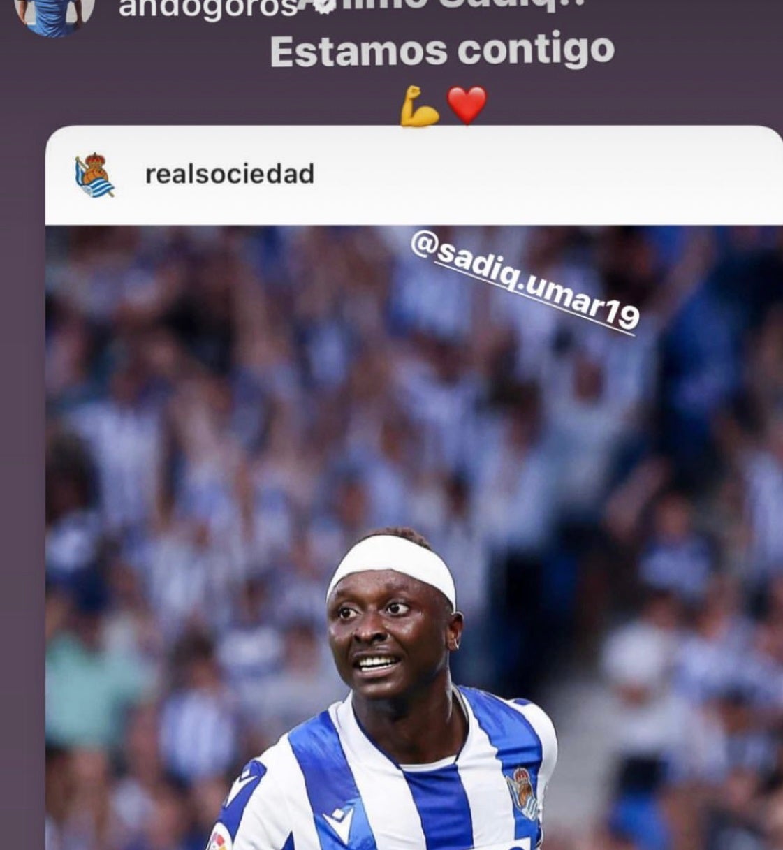 Fotos: La plantilla de la Real Sociedad se vuelca con Sadiq