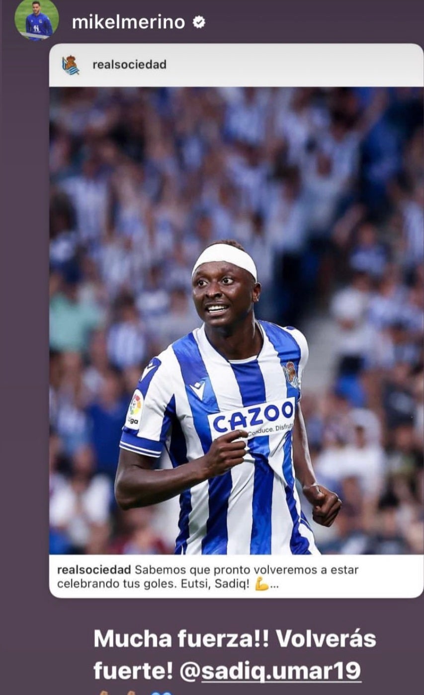 Fotos: La plantilla de la Real Sociedad se vuelca con Sadiq