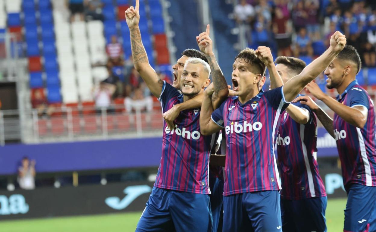 El 1x1 del Eibar ante el Granada