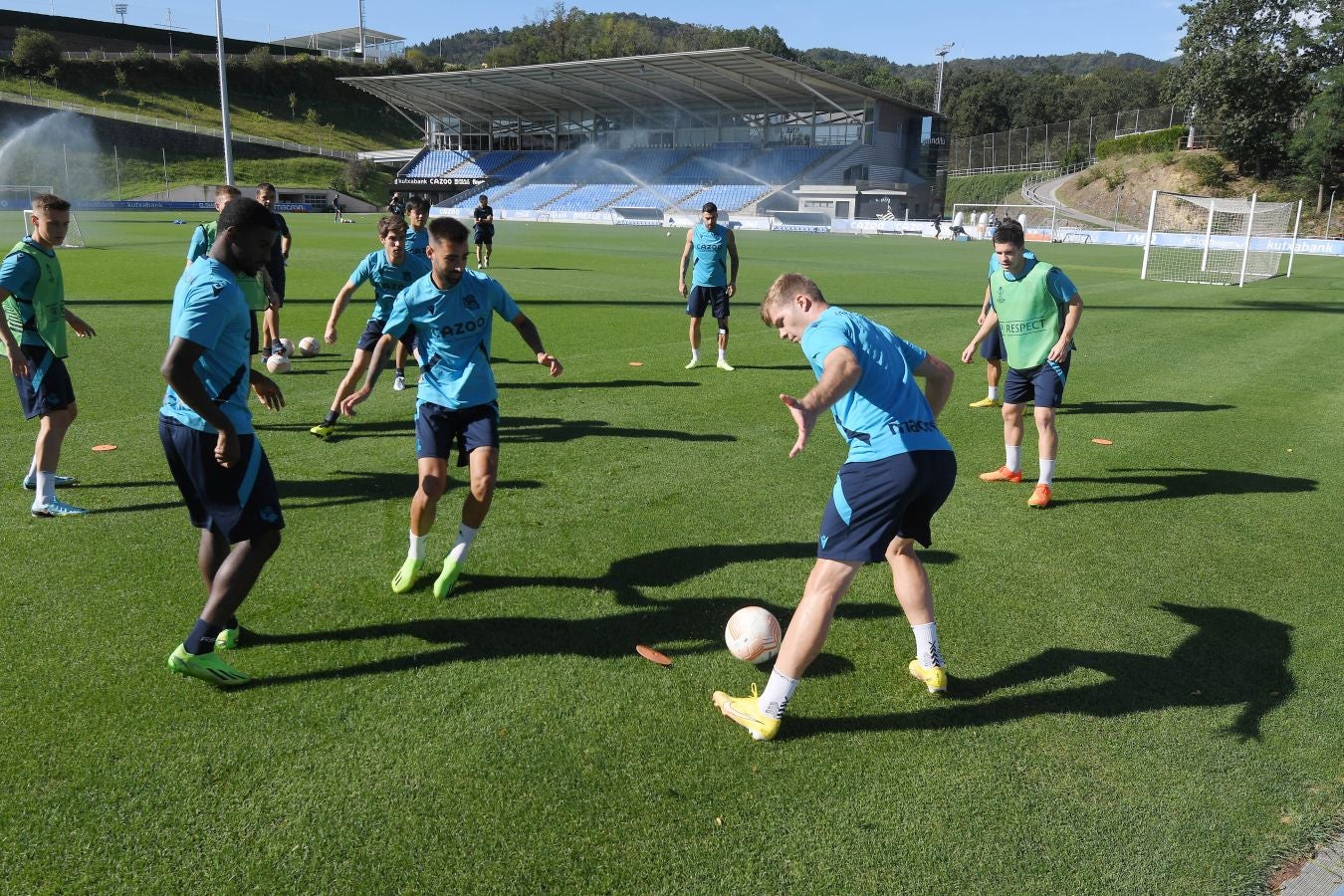 Fotos: La Real Sociedad, preparada para dedicarle la victoria a Sadiq