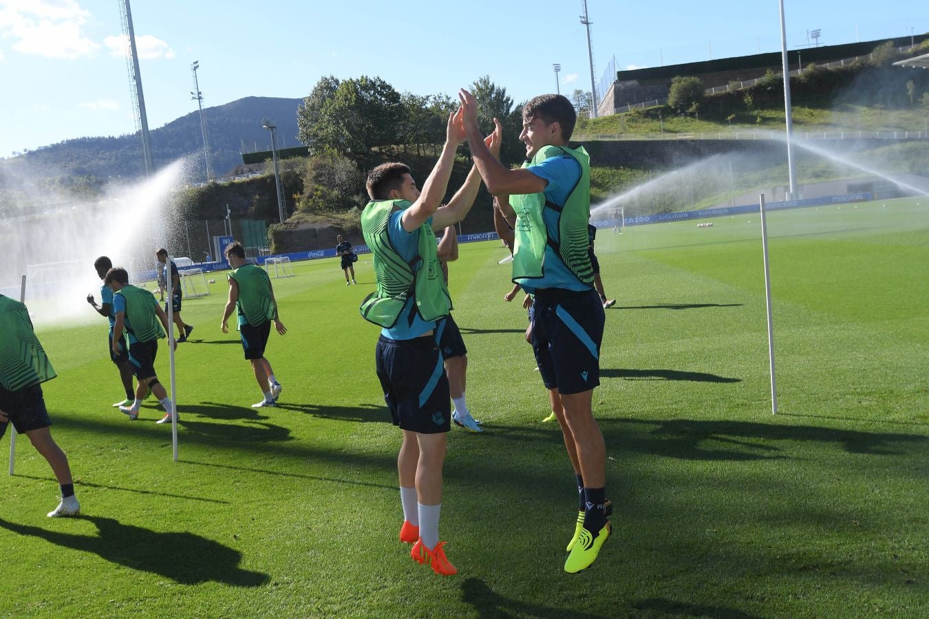 Fotos: La Real Sociedad, preparada para dedicarle la victoria a Sadiq