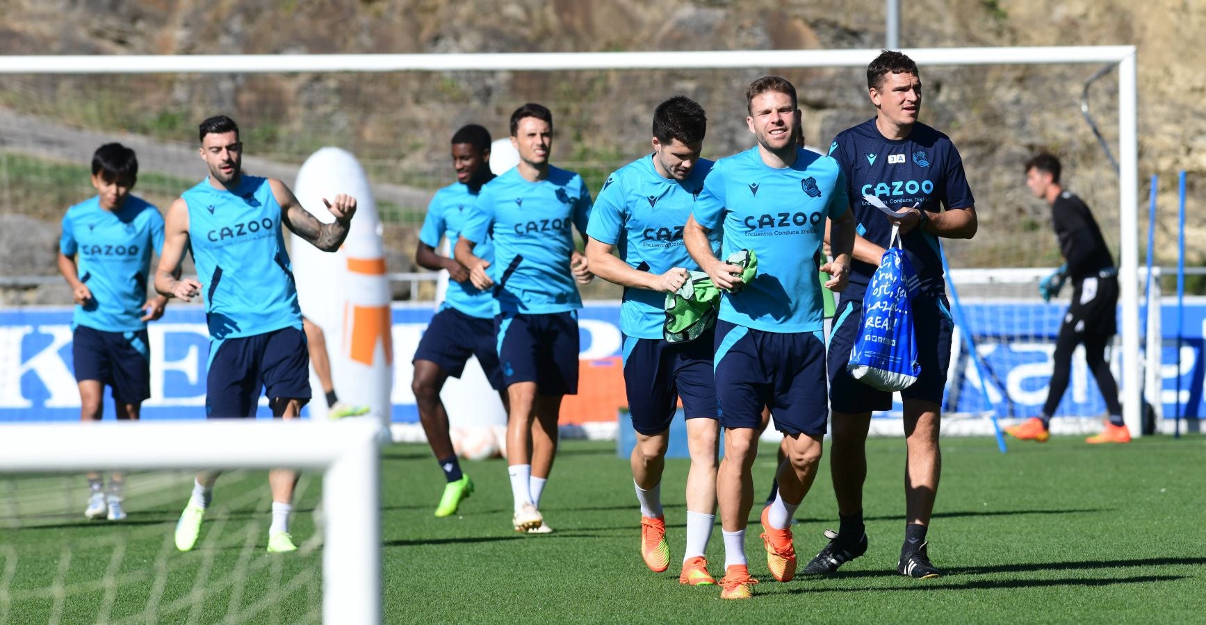 Fotos: La Real Sociedad, preparada para dedicarle la victoria a Sadiq