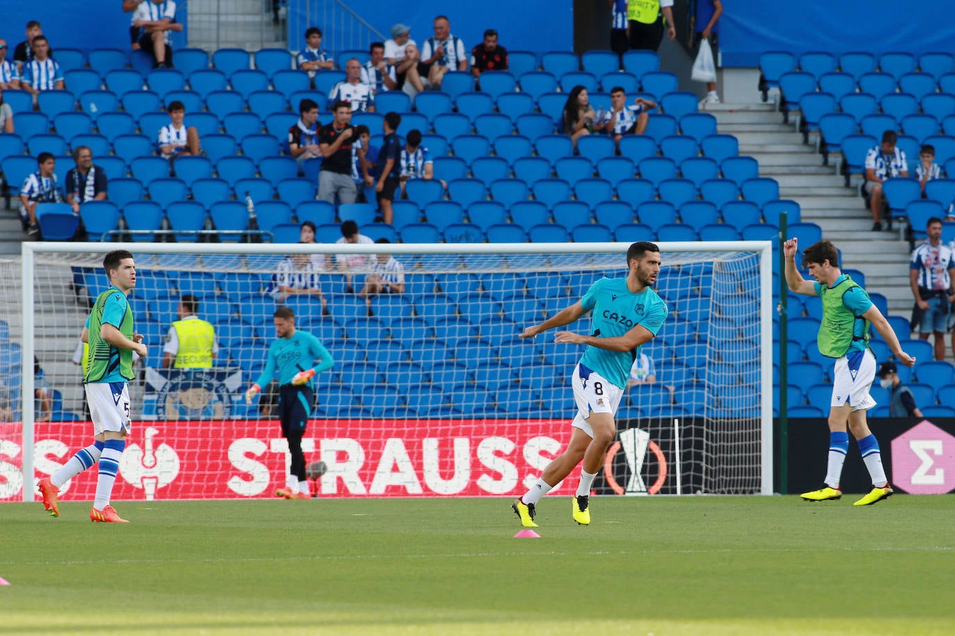 Fotos: Las mejores imágenes del Real Sociedad-Omonia