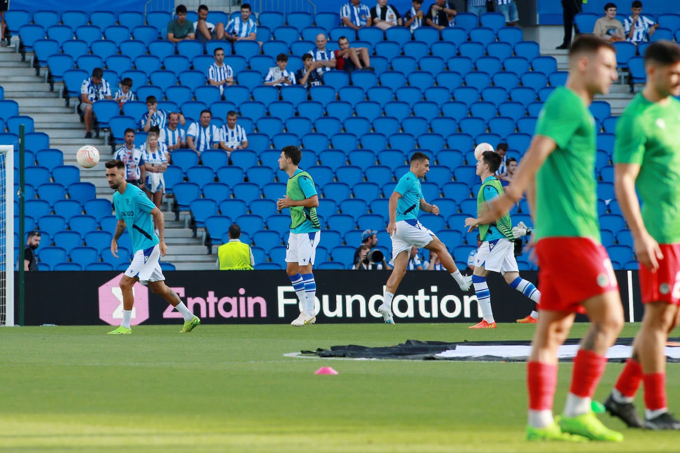 Fotos: Las mejores imágenes del Real Sociedad-Omonia