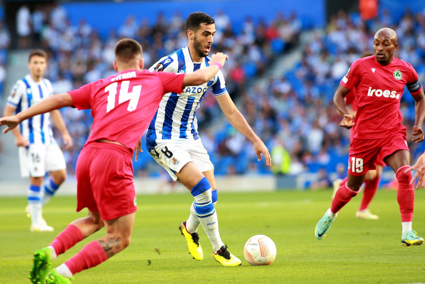 Fotos: Las mejores imágenes del Real Sociedad-Omonia