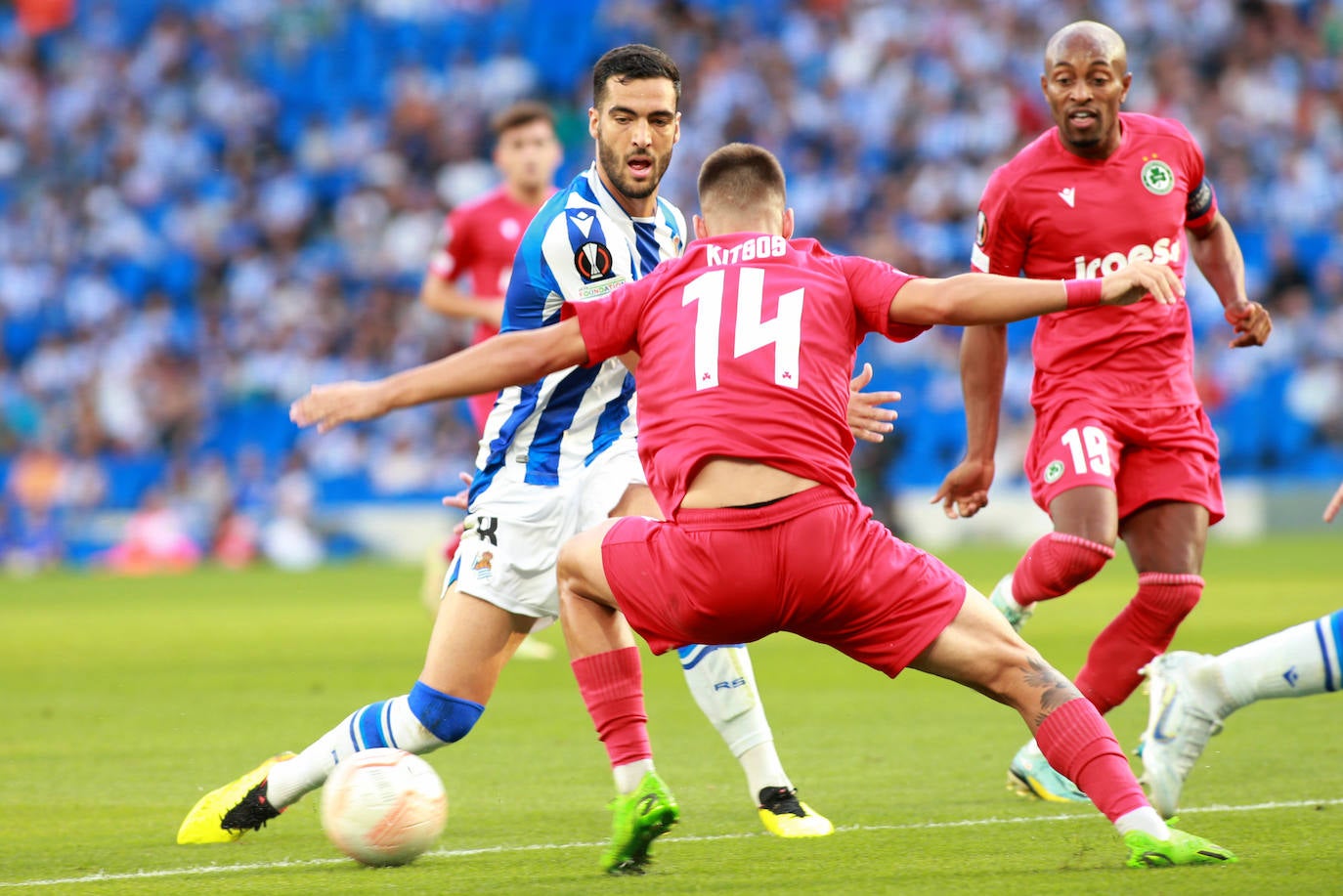 Fotos: Las mejores imágenes del Real Sociedad-Omonia