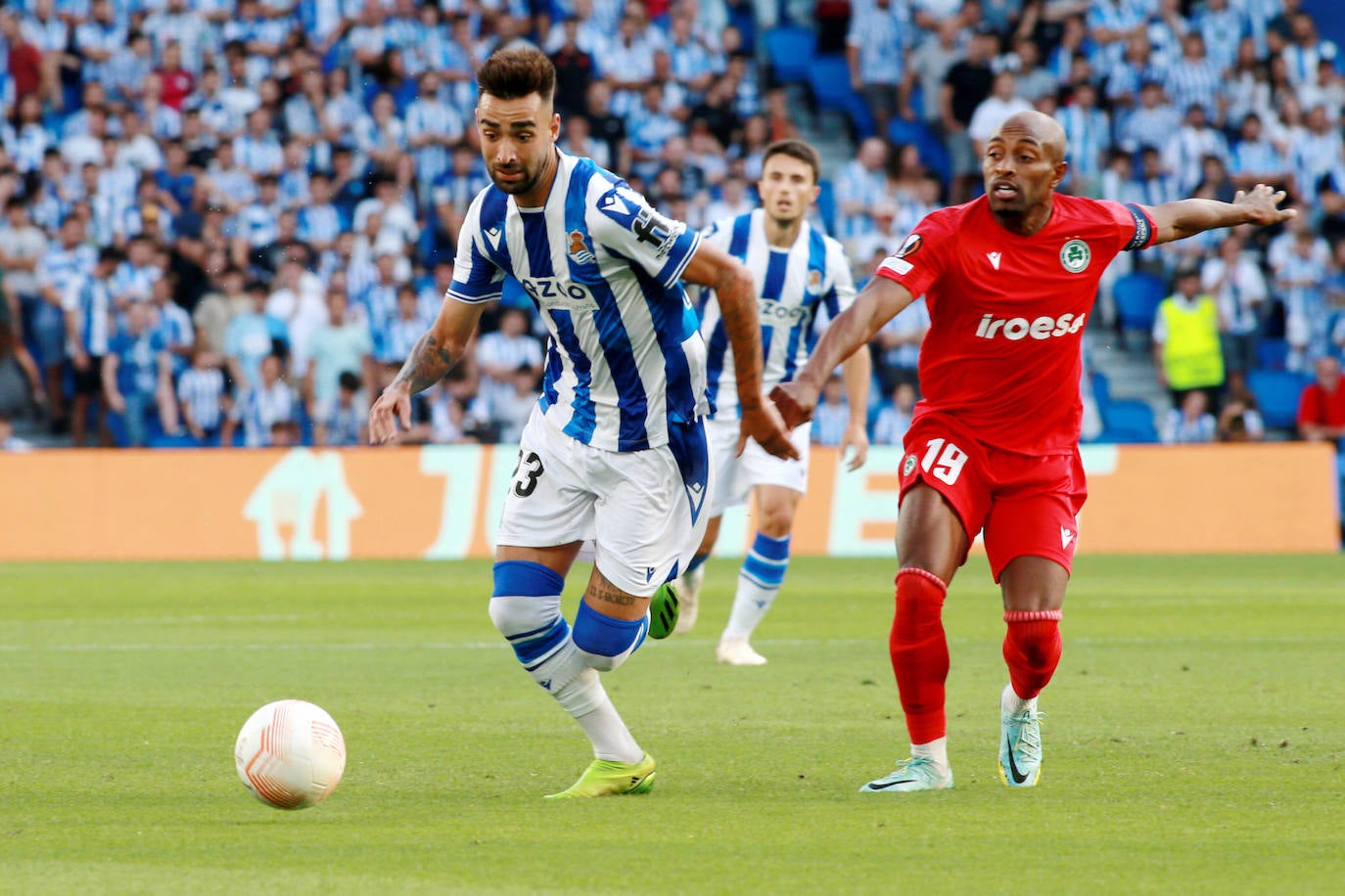 Fotos: Las mejores imágenes del Real Sociedad-Omonia