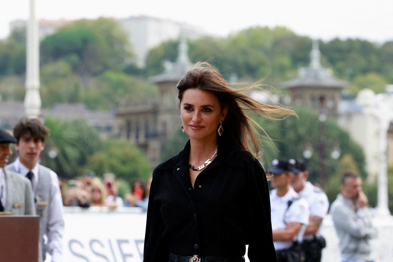 Fotos: Penélope Cruz derrocha simpatía en el Zinemaldia