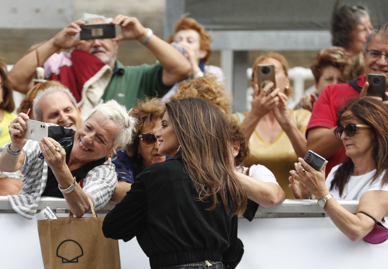 Fotos: Penélope Cruz derrocha simpatía en el Zinemaldia