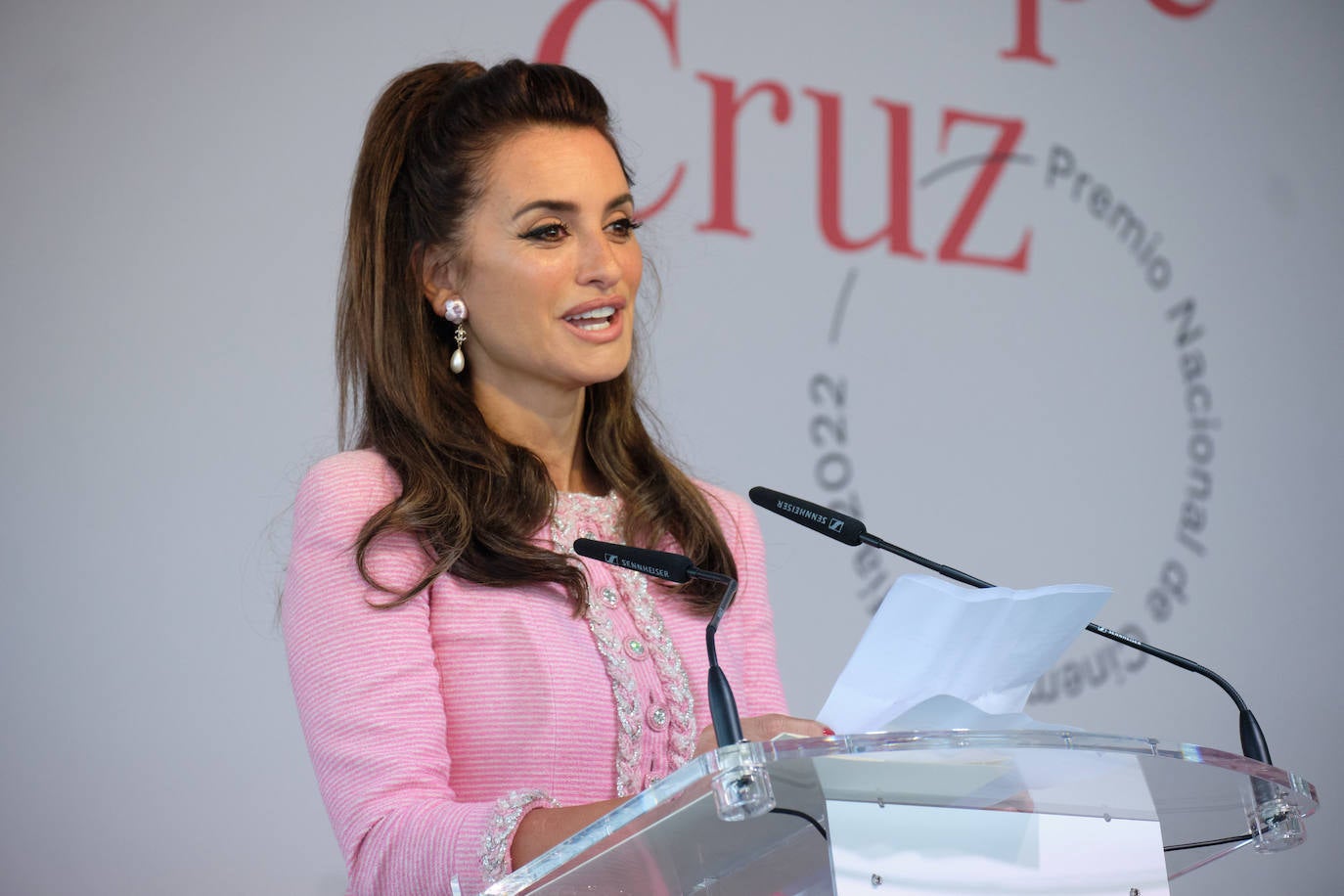 Fotos: Penélope Cruz recibe el Premio Nacional de Cinematografía