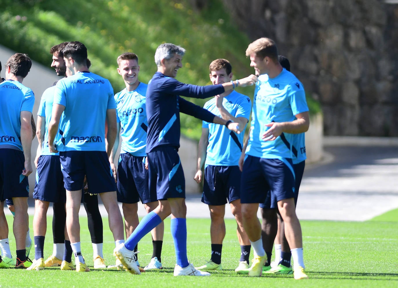Fotos: Entrenamiento de la Real Sociedad en Zubieta