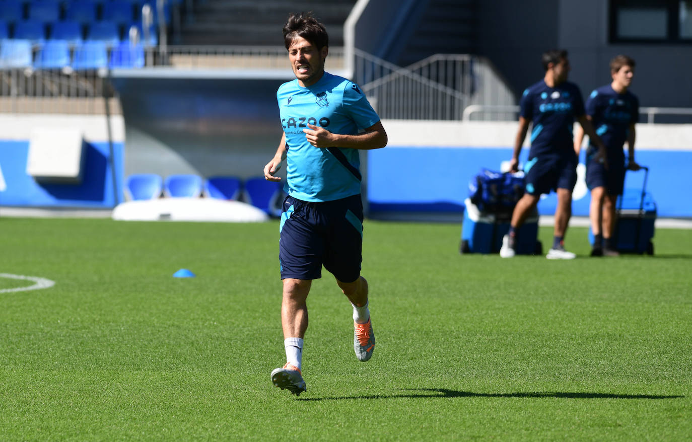 Fotos: Entrenamiento de la Real Sociedad en Zubieta
