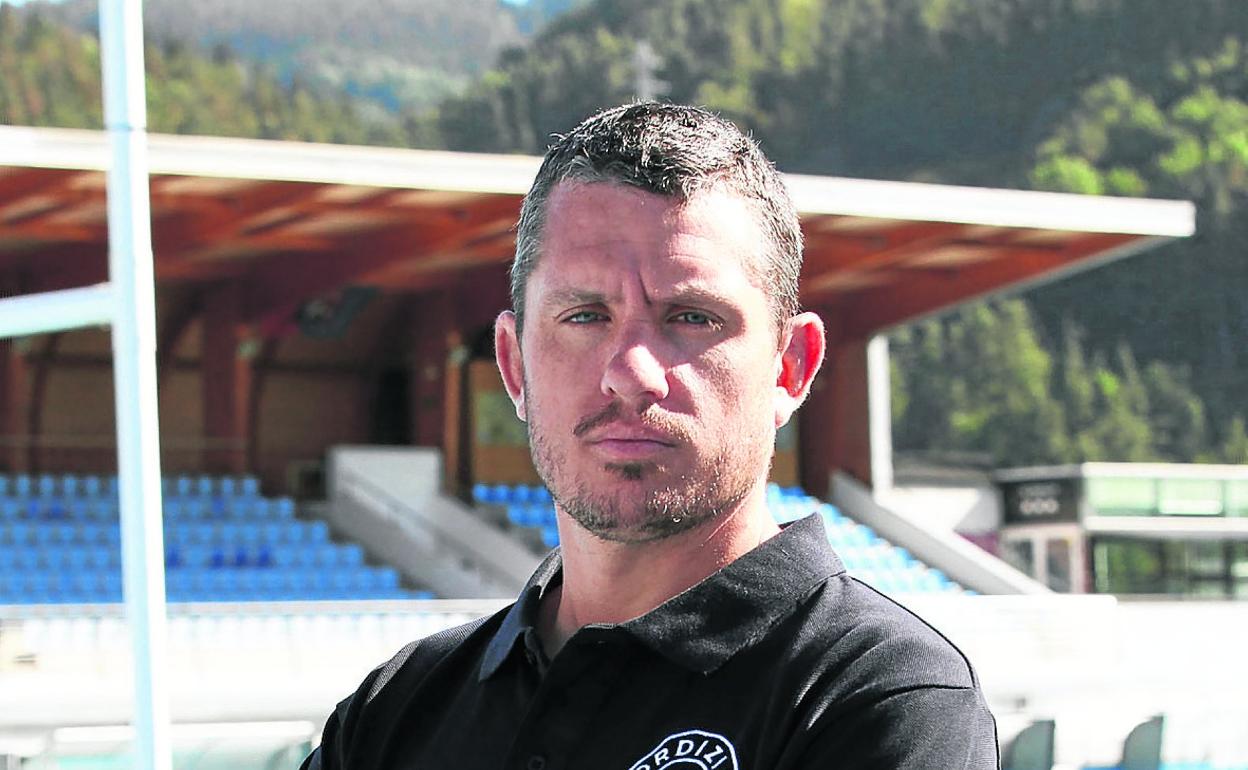 Federico Gallo, en el campo de Altamira. 