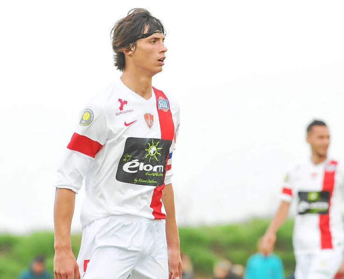 2016. Le Normand jugador del stade Brestois antes de fichar por la Real.