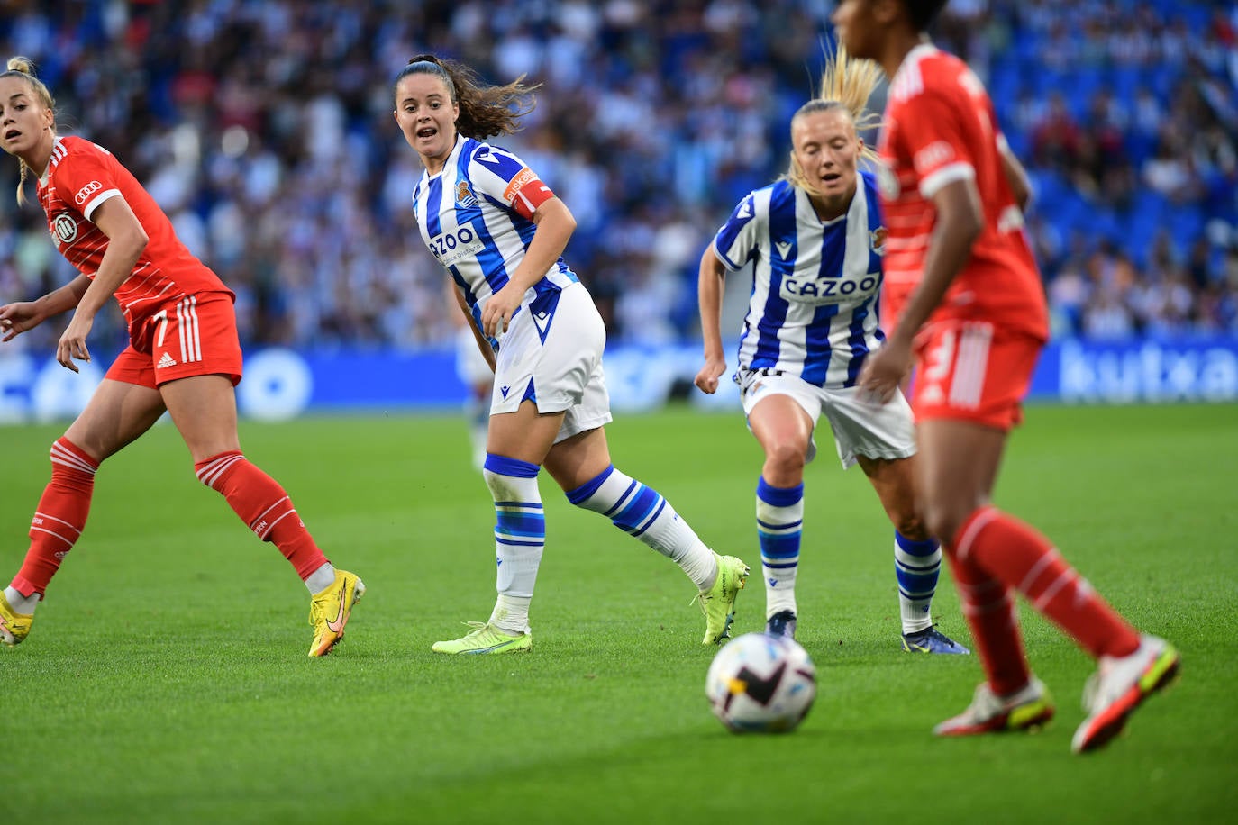 Fotos: El Real Sociedad - Bayern Munich, en imágenes