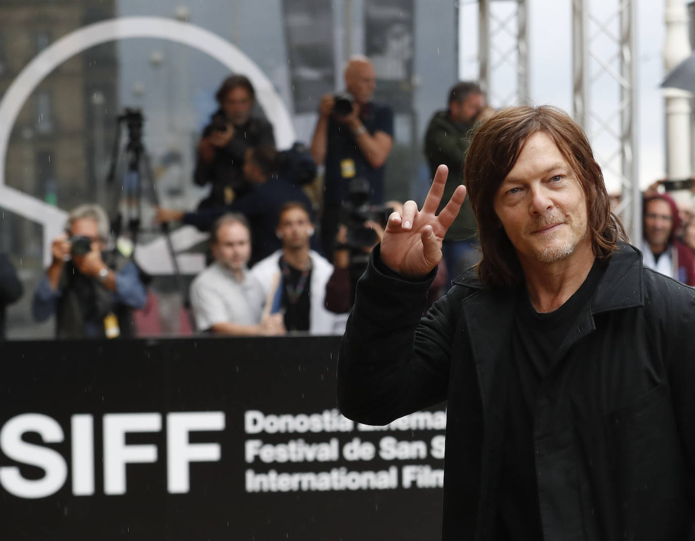 Fotos: Diane Kruger llega con sorpresa al Zinemaldia