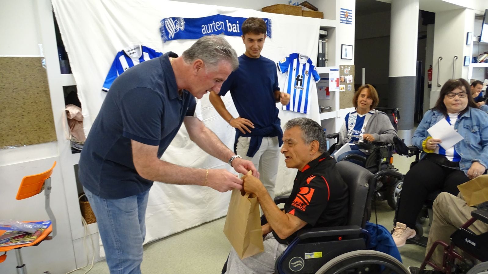 Fotos: La Real, con Aspace