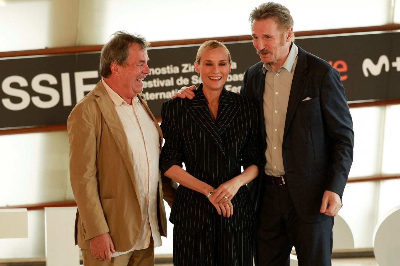 Fotos: Liam Neeson y Diane Kruger presentan &#039;Marlowe&#039; en Donostia