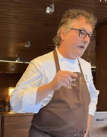 Imagen secundaria 2 - Pedroche ha mostrado en sus redes sociales el menú que ha podido degustar en Mugaritz.