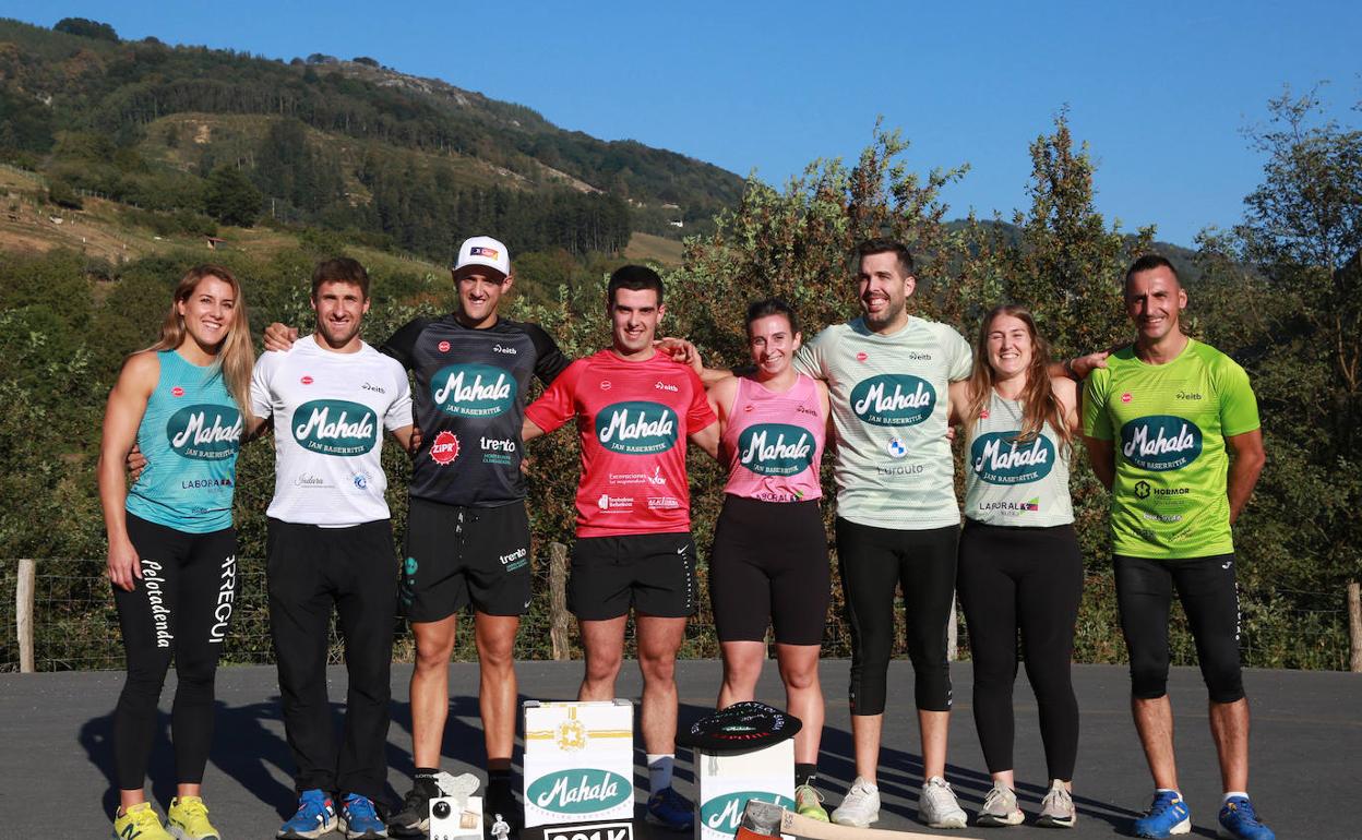 Presentación de la final del pentatlón masculino y femenino.