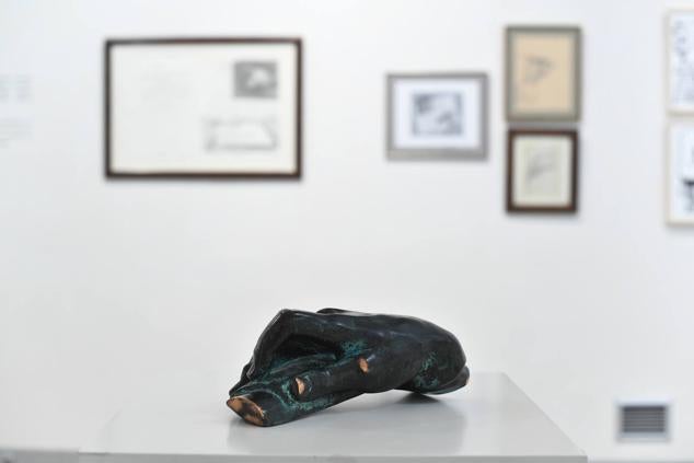 Fotos: La mano del artista que se torna en obra de arte