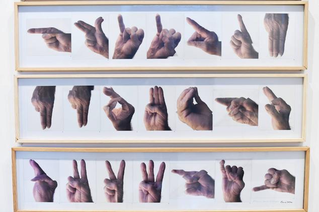 Fotos: La mano del artista que se torna en obra de arte