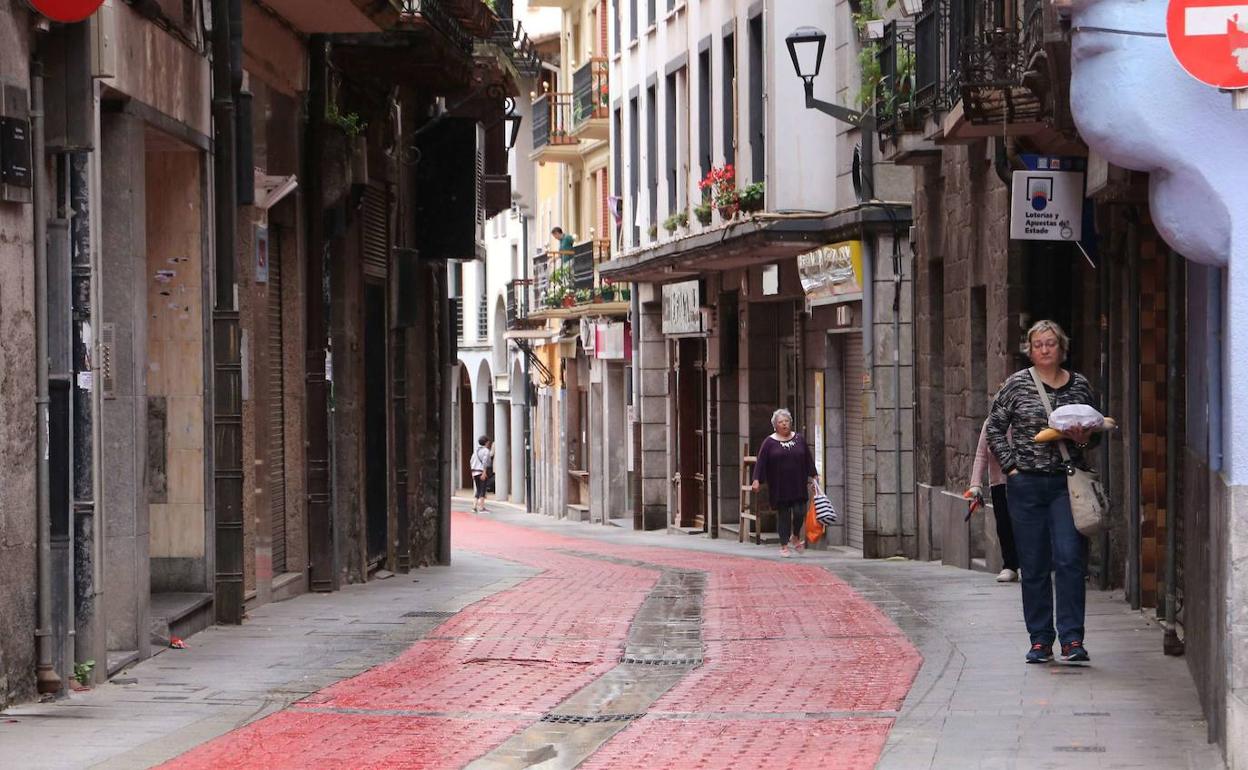 María Luisa era la mayor de cinco hermanos de una familia que regentaba una carnicería en la zona de Atxuri de Soraluze. 