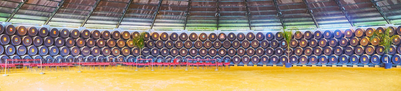 Real Bodega de La Concha, Jerez de la Frontera. Gustav Eiffel diseñó la cúpula del edificio.