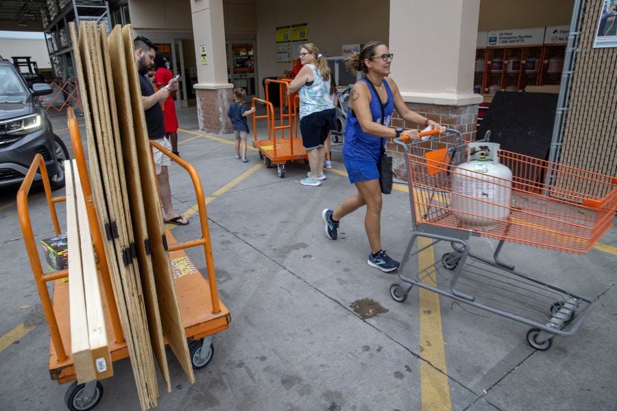 Fotos: Florida se prepara para la llegada del huracán Ian