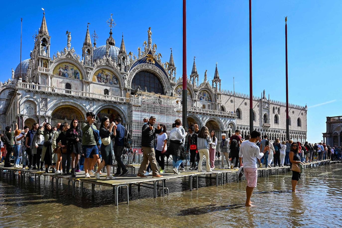 Fotos: El &#039;Acqua alta&#039; inunda una vez más Venecia