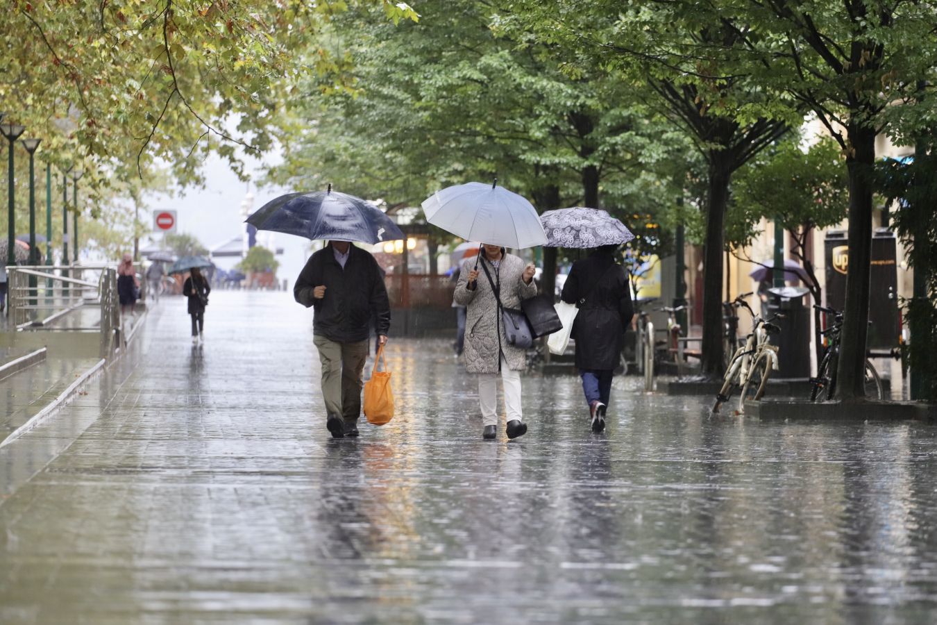 Fotos: Más agua en ocho horas que en cualquier día de septiembre