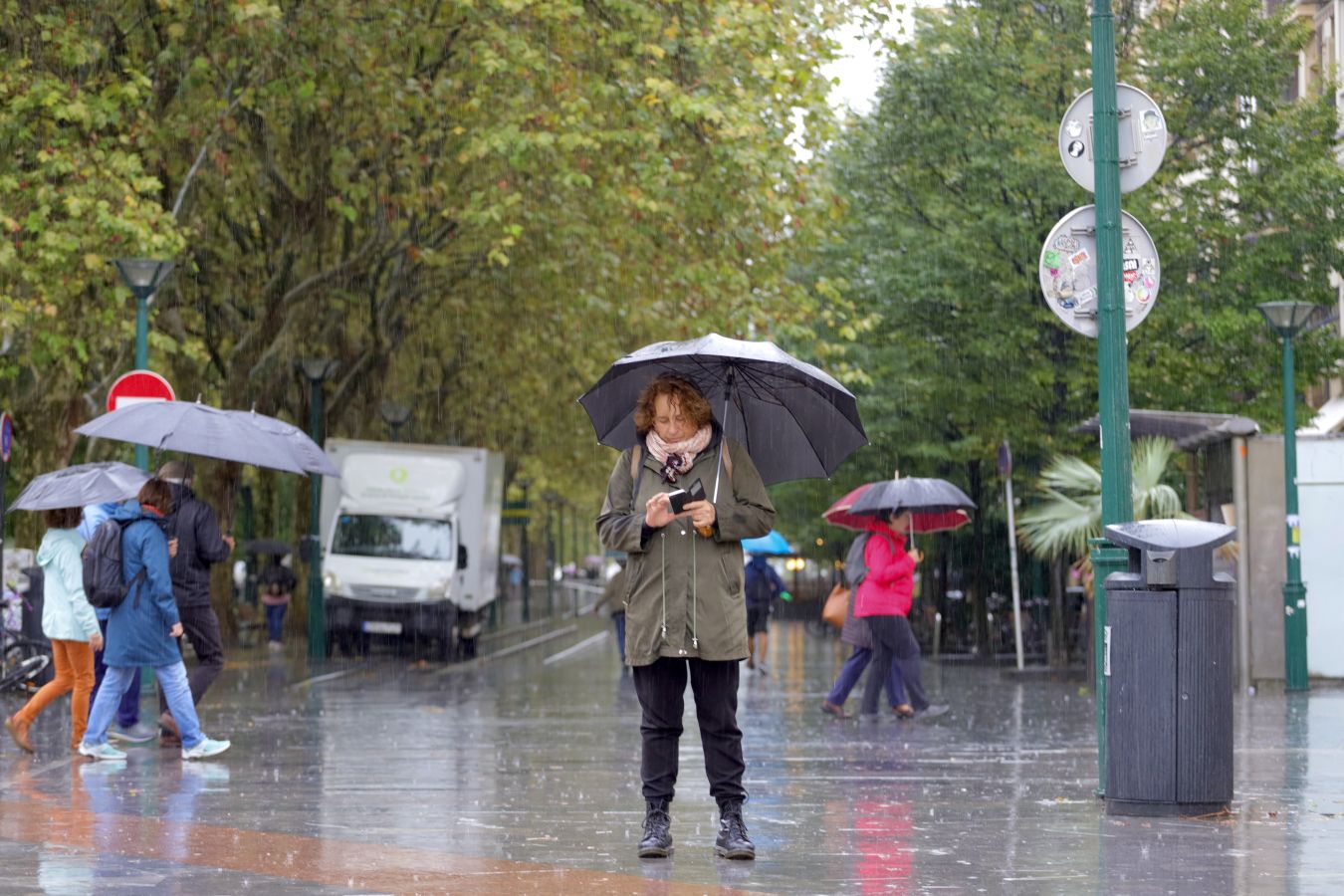 Fotos: Más agua en ocho horas que en cualquier día de septiembre